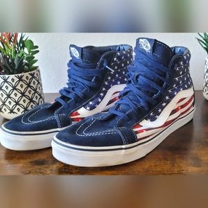 American Flag Vans